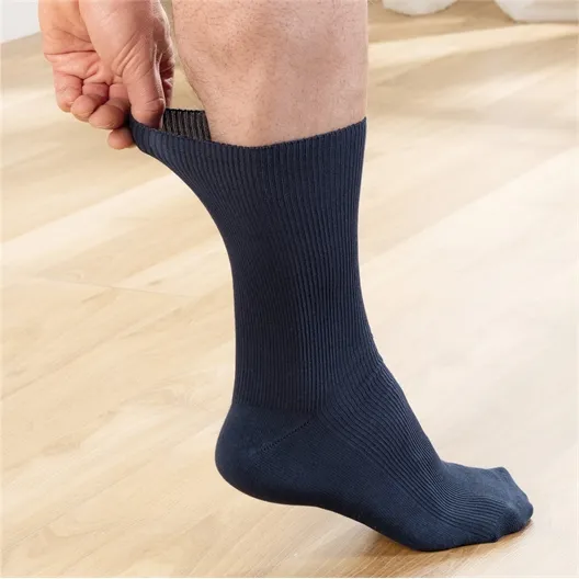 4 paires de chaussettes non comprimantes