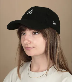 Casquette baseball femme NY noir - Casquette Wmn Teddy 9Forty NY black New Era : Headict