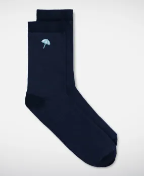 Chaussettes homme Petit parasol (brodé)