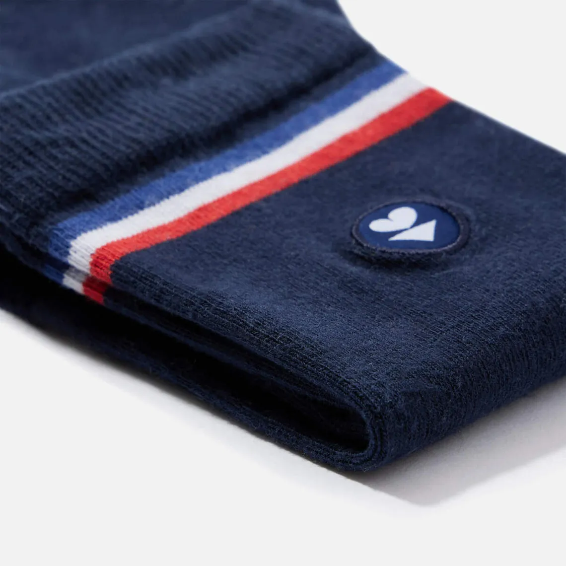 Chaussettes marine en coton Le Slip Français - Chaussettes Homme sur MenCorner