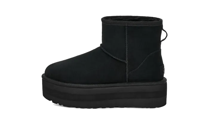 Classic Mini Platform Boot Black