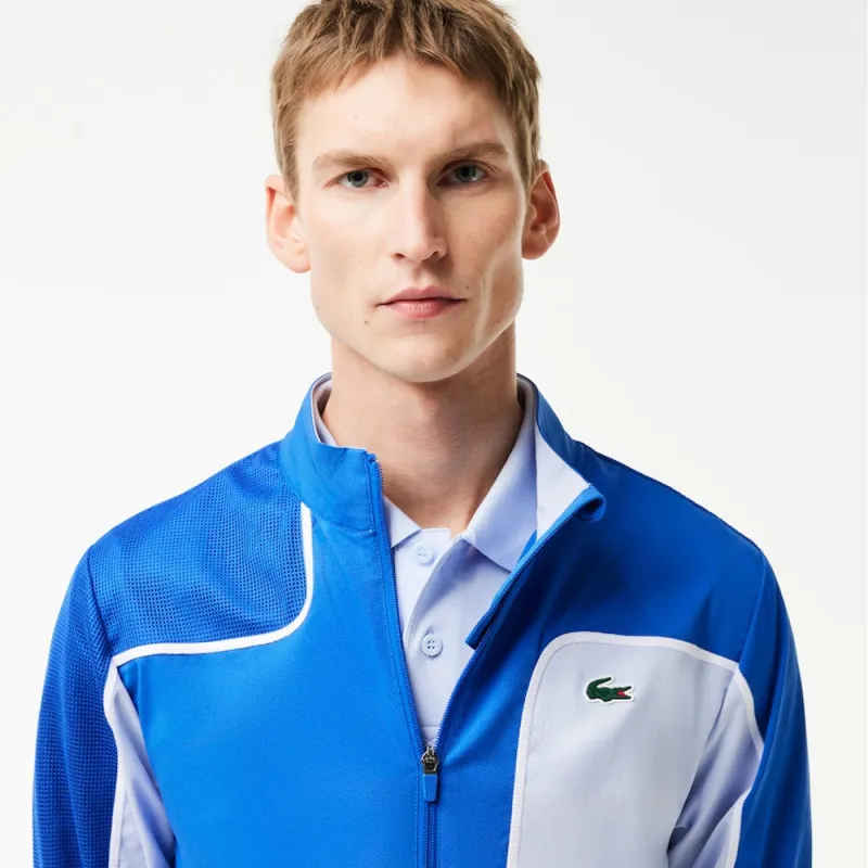 ENSEMBLE DE SURVÊTEMENT LACOSTE TENNIS SPORTSUIT COLOR-BLOCK BLEU