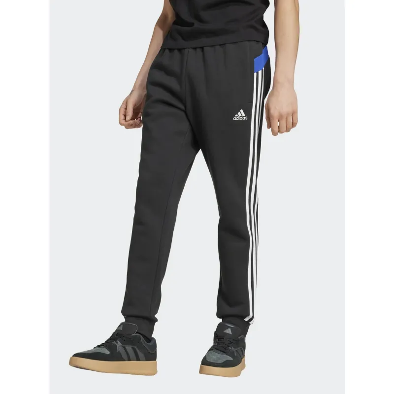 Ensemble de survêtement 3 stripes noir homme - Adidas | wimod