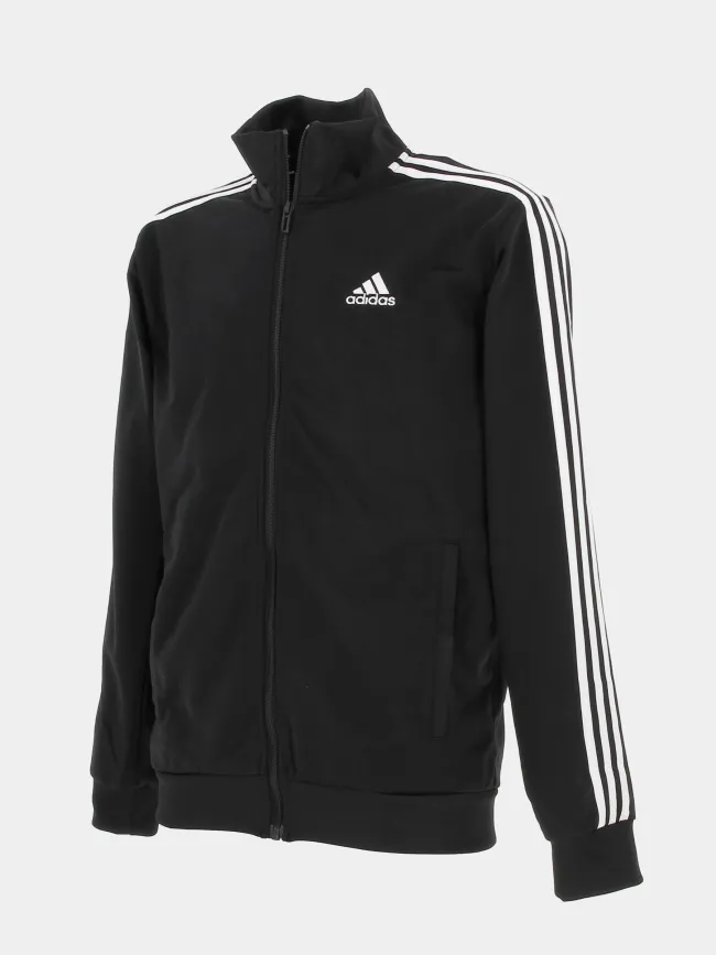 Ensemble de survêtement 3 stripes noir homme - Adidas | wimod