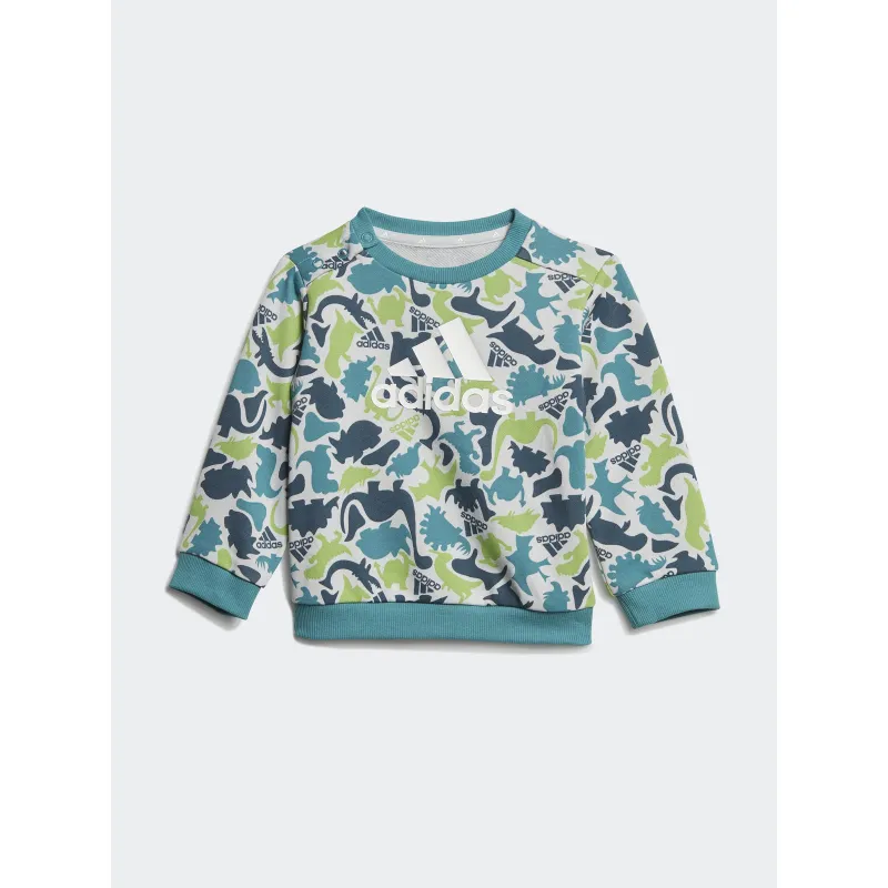 Ensemble de survêtement aop ft dinosaures vert garçon - Adidas | wimod