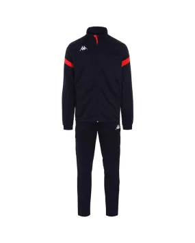 Ensemble de survêtement Kappa Dalcito Bleu Marine & Rouge pour homme