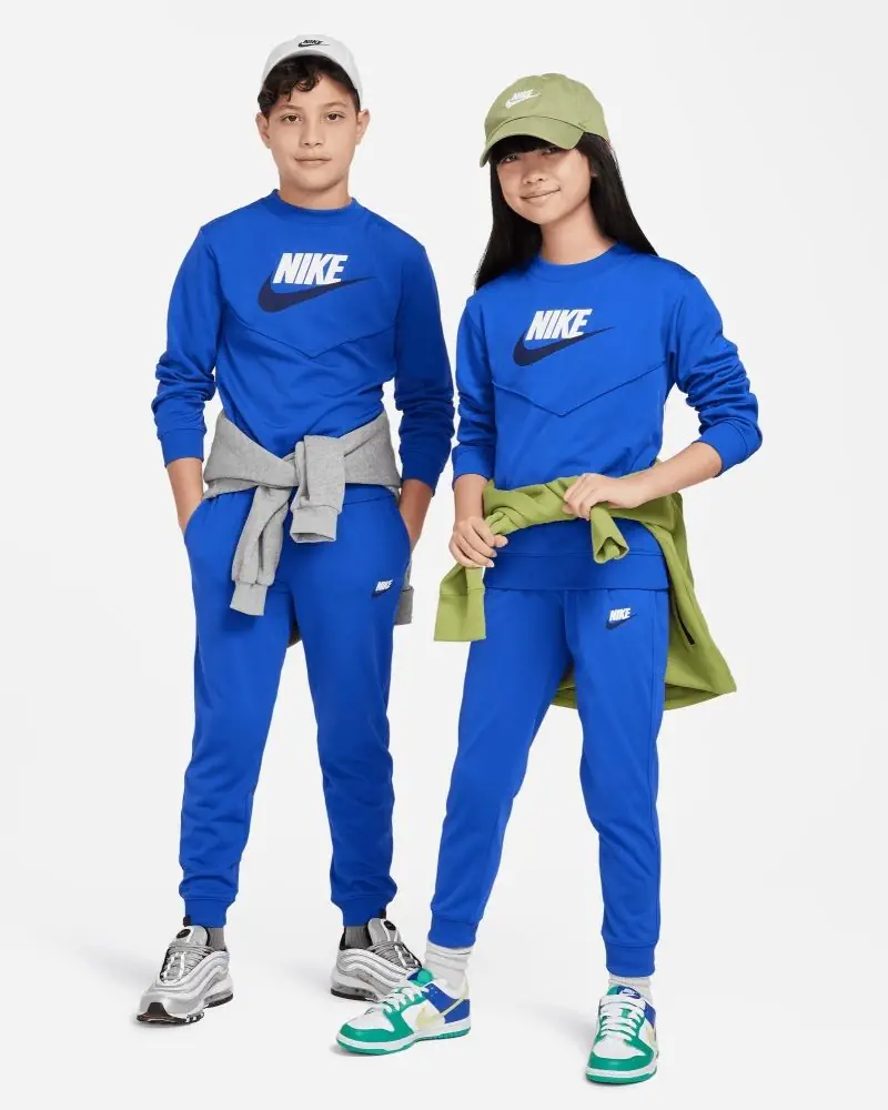 Ensemble de survêtement Nike Sportswear Bleu Royal pour enfant