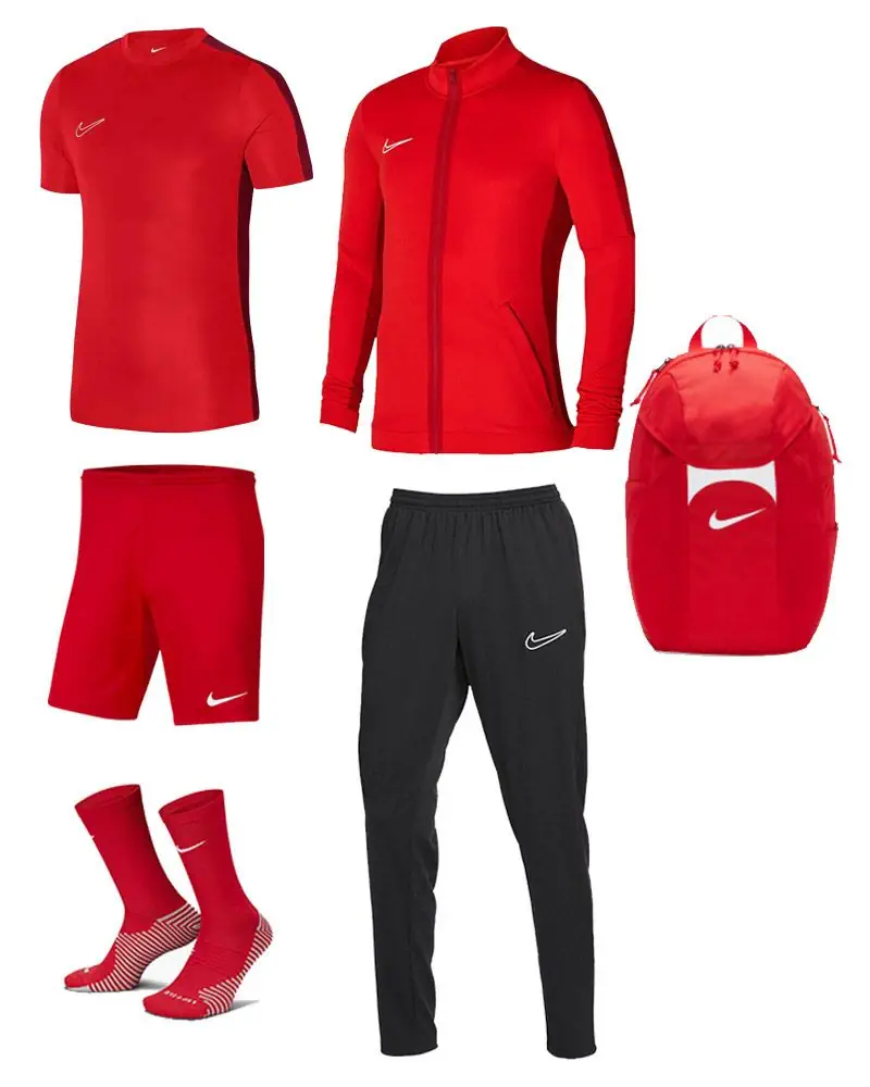 Ensemble Nike Academy 23 pour Homme. Survêtement + Maillot + Short + Chaussettes + Sac (6 pièces)