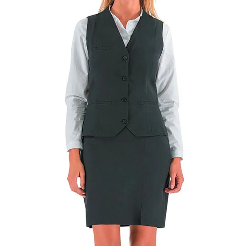 Gilet de Service Femme Margarita Gris - LAFONT SERVICE