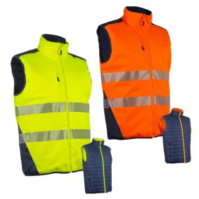 Gilet de travail haute visibilité réversible Yoru | Coverguard Safety