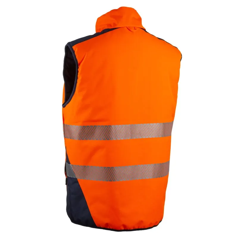 Gilet de travail haute visibilité réversible Yoru | Coverguard Safety