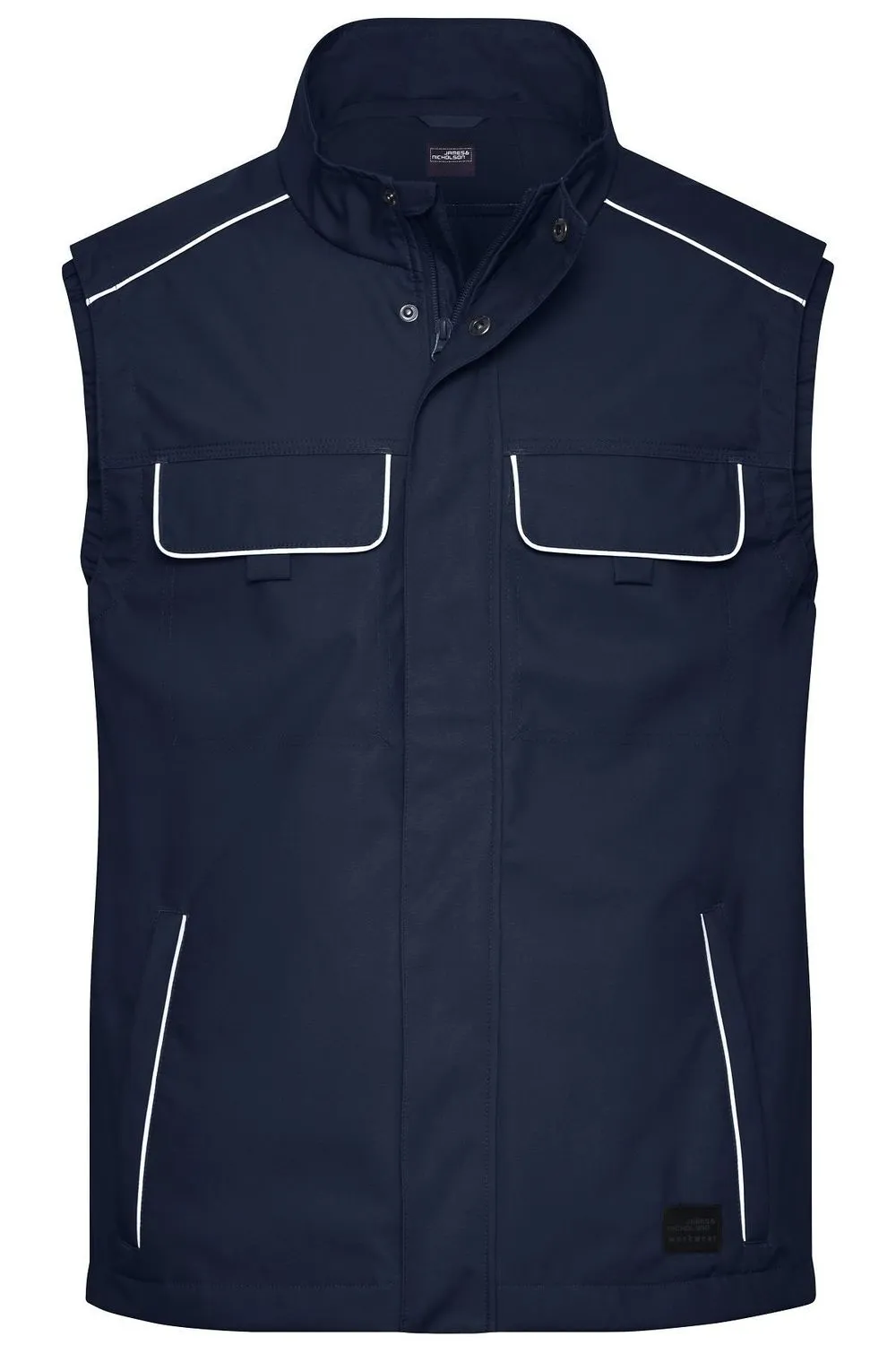 Gilet de travail léger softshell - JN881 - bleu marine 