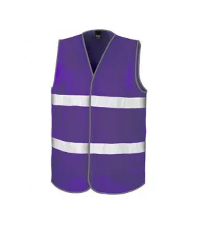 Gilet haute visibilité core adulte violet Result