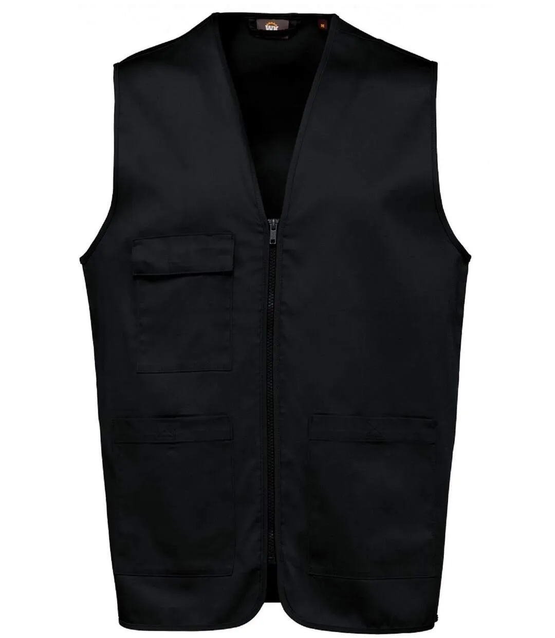 Gilet multipoches léger sans manches - Unisexe - WK608 - noir