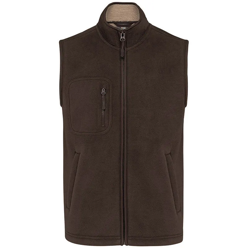 Gilet polaire sans manche professionnel unisexe polaire WK - VPA