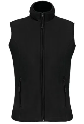 Gilet sans manches micro polaire femme - K906 - noir 