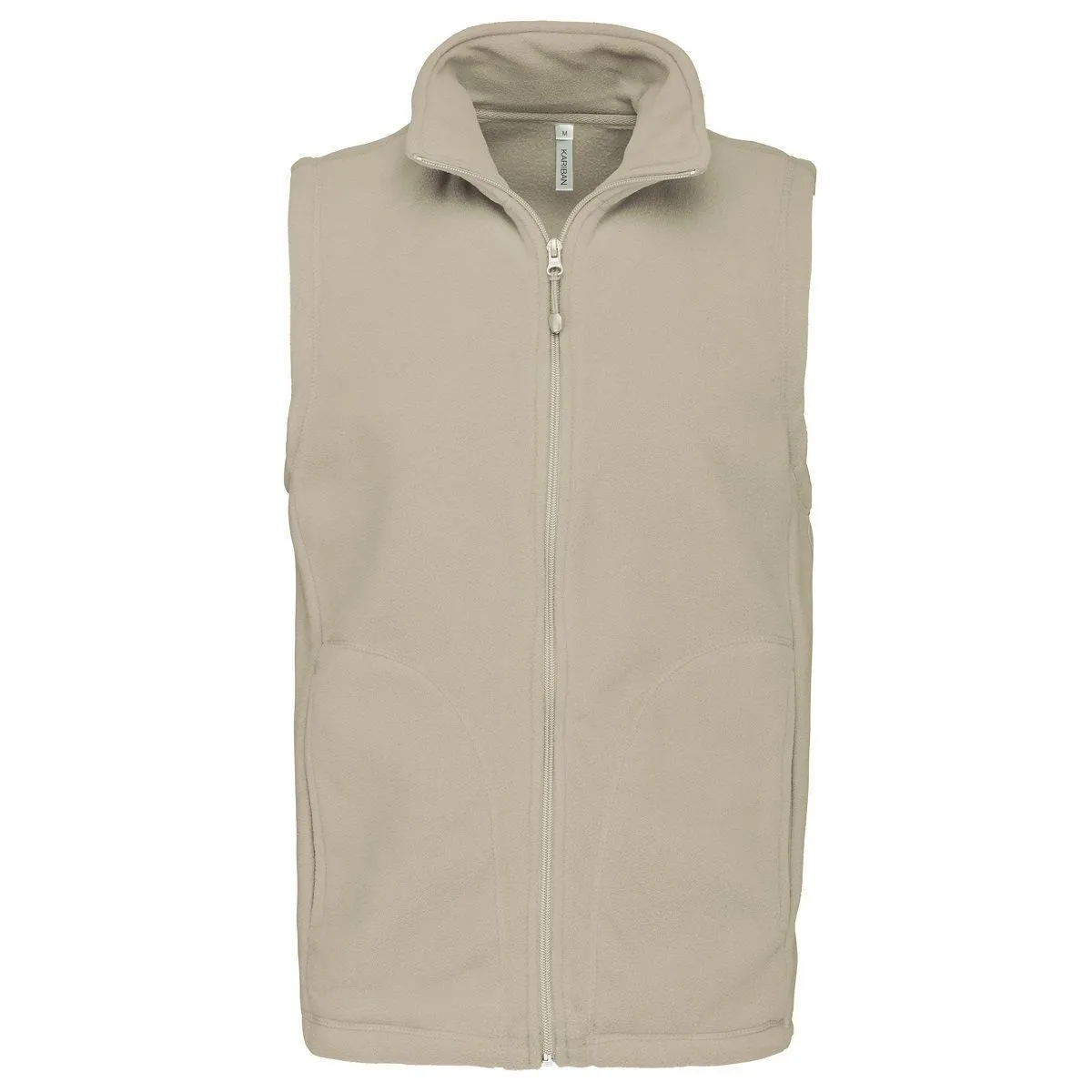 Gilet sans manches micro polaire homme - K913 - beige 