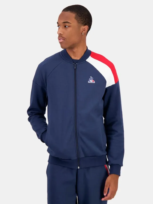 Gilet tricolore fz n2 bleu marine homme - Le Coq Sportif | wimod