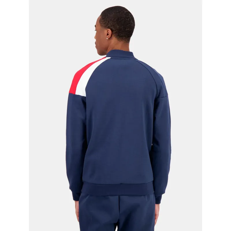 Gilet tricolore fz n2 bleu marine homme - Le Coq Sportif | wimod