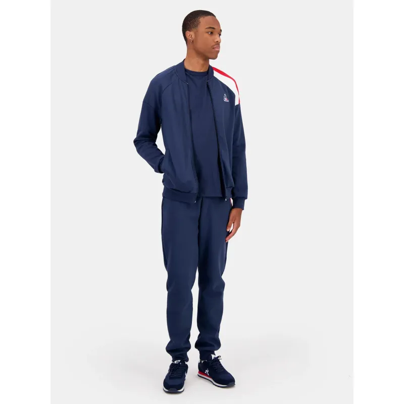 Gilet tricolore fz n2 bleu marine homme - Le Coq Sportif | wimod