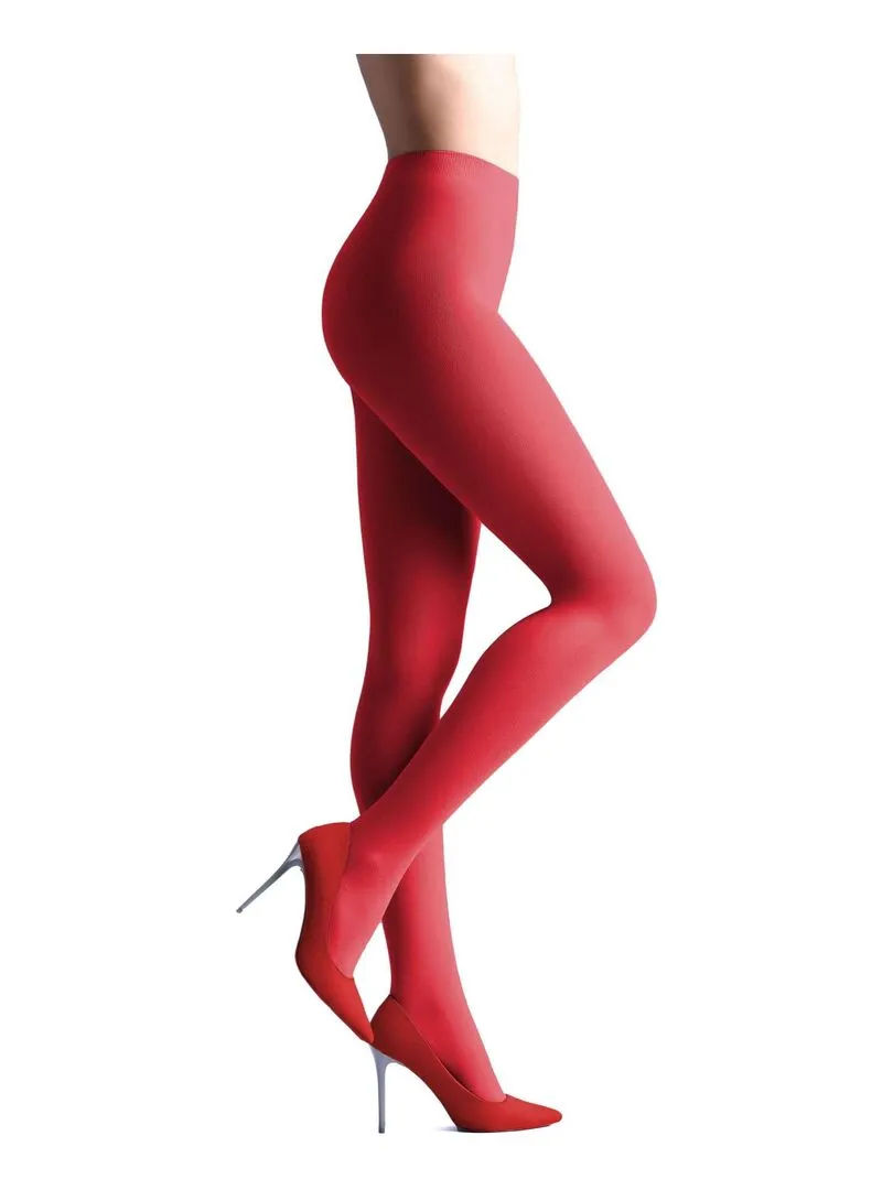 Giulia - Samba 40den (Multipack) Opaque Collant - Rouge - M - Rouge