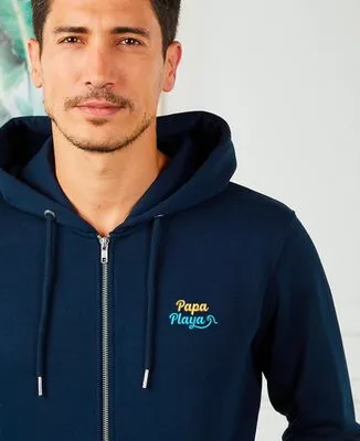 Hoodie homme Papa Playa (brodé)