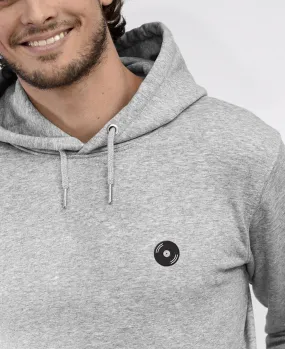 Hoodie homme Vinyle (brodé)