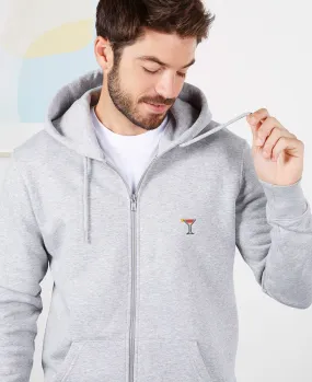 Hoodie zippé homme Cosmo (brodé)