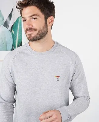 Hoodie zippé homme Cosmo (brodé)