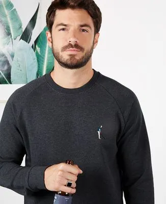 Hoodie zippé homme Golfeur (brodé)