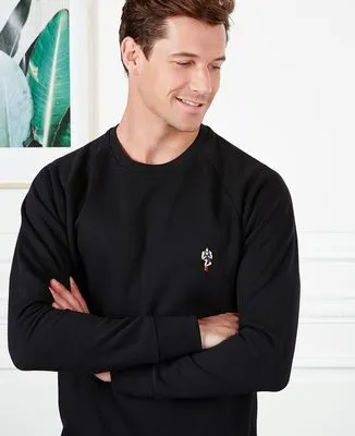 Hoodie zippé homme Lutteur (brodé)