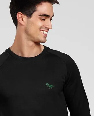 Hoodie zippé homme T-Rex (brodé)