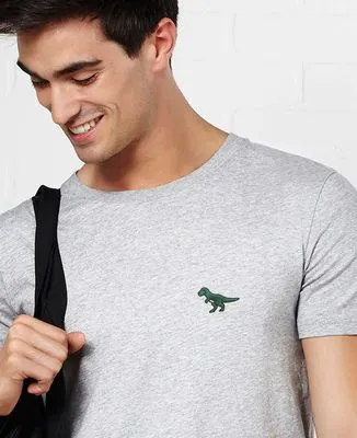 Hoodie zippé homme T-Rex (brodé)