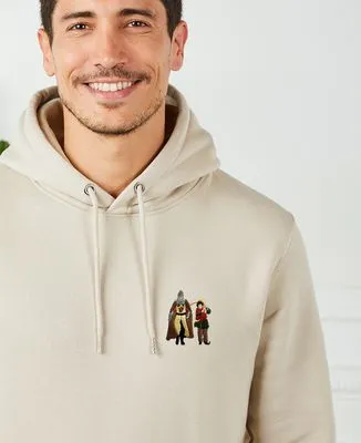 Hoodie zippé homme Visiteurs (brodé)