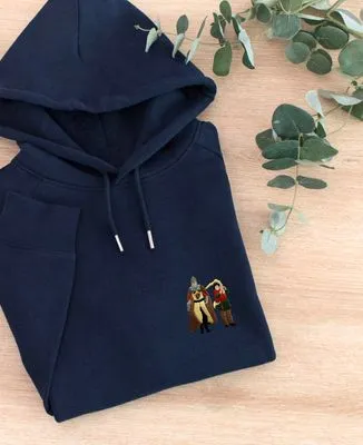 Hoodie zippé homme Visiteurs (brodé)