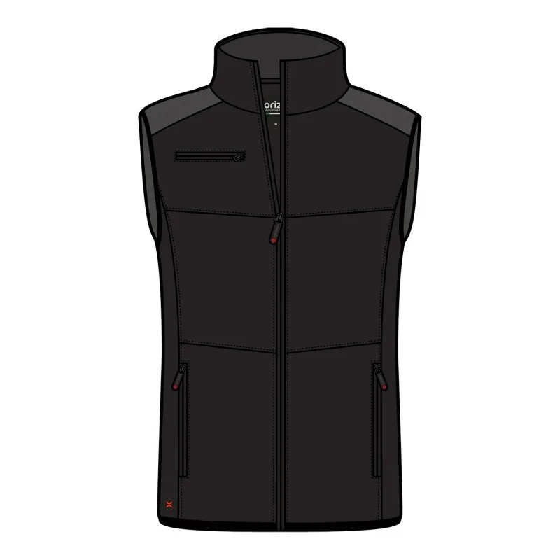 Horizon H05001 - ALBITE Gilet Homme avec Inserts Contrastants