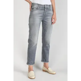 Jeans mom 400/18, 7/8ème gris en coton | 3 Suisses