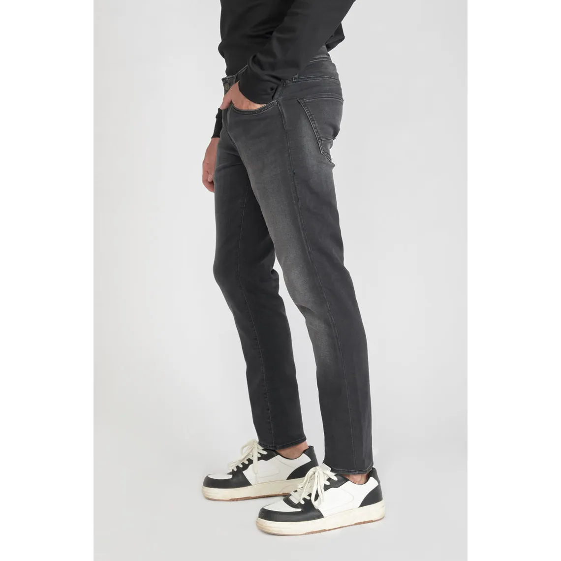 Jeans slim BLUE JOGG 700/11, longueur 34 noir | 3 Suisses