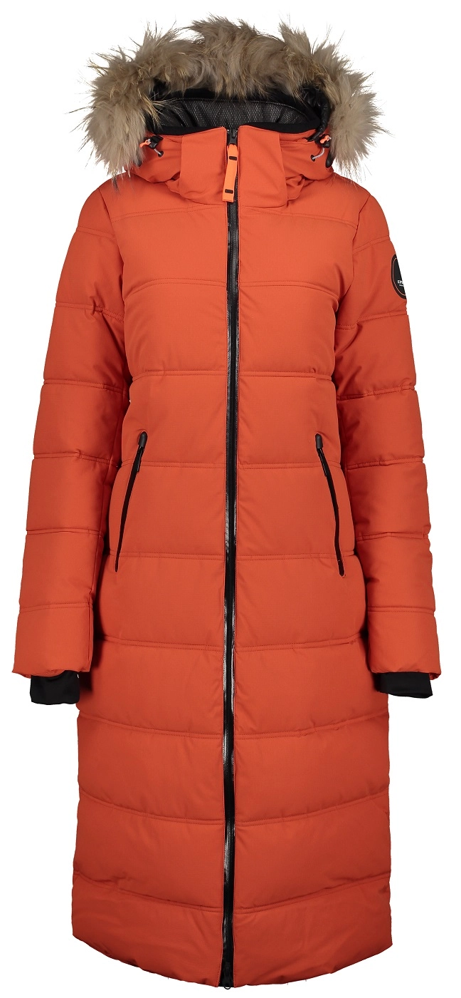 Manteau Icepeak Women Brilon Wadded Coat Burned Orange