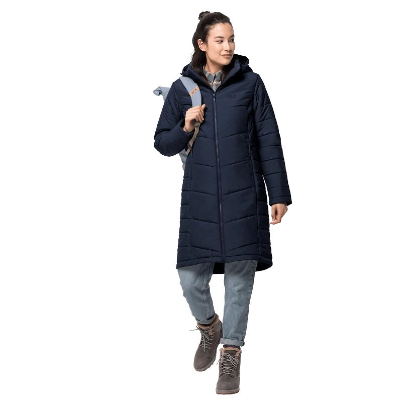 Manteau Jack Wolfskin Women North York Coat W Midnight Blue