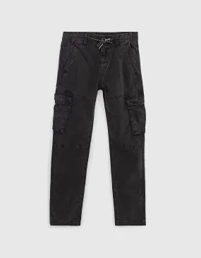 Pantalon battle noir garçon 