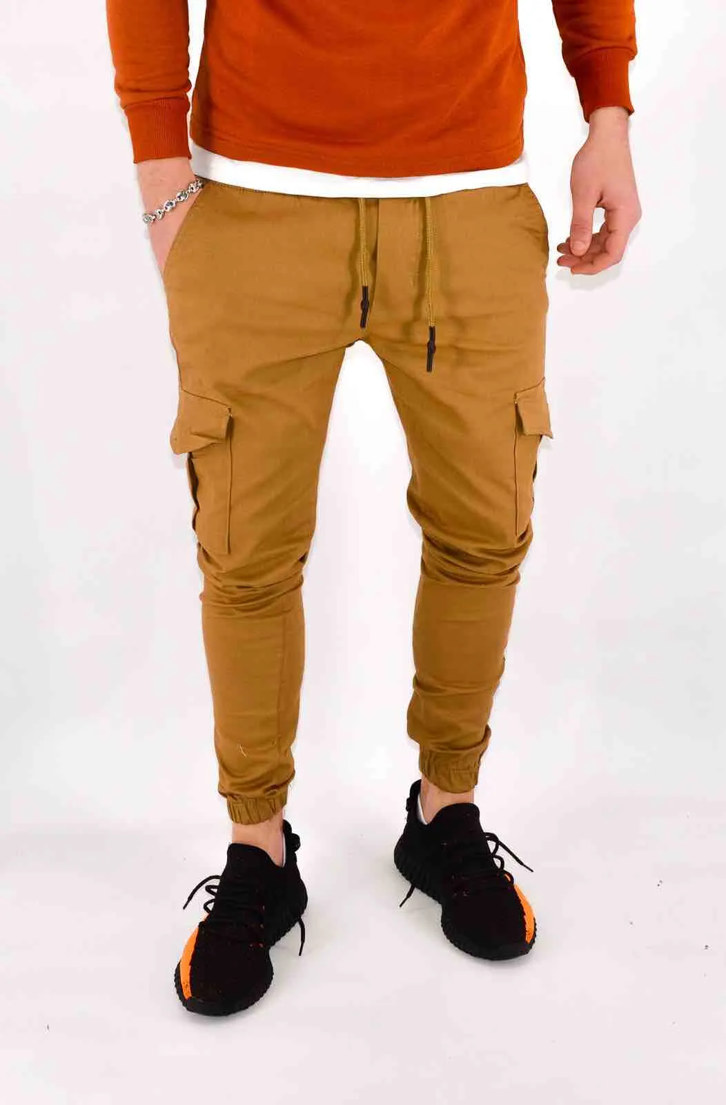 Pantalon cargo camel | Mode urbaine | 29,99€