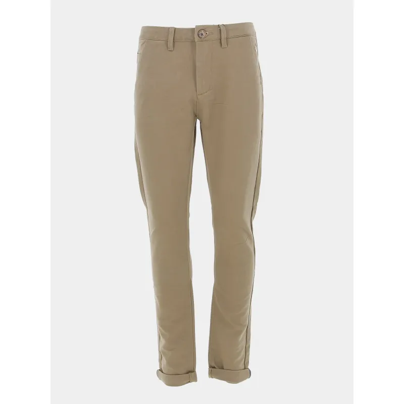 Pantalon chino slim pombou beige homme - Izac | wimod