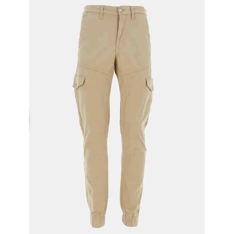 Pantalon chino slim pombou beige homme - Izac | wimod