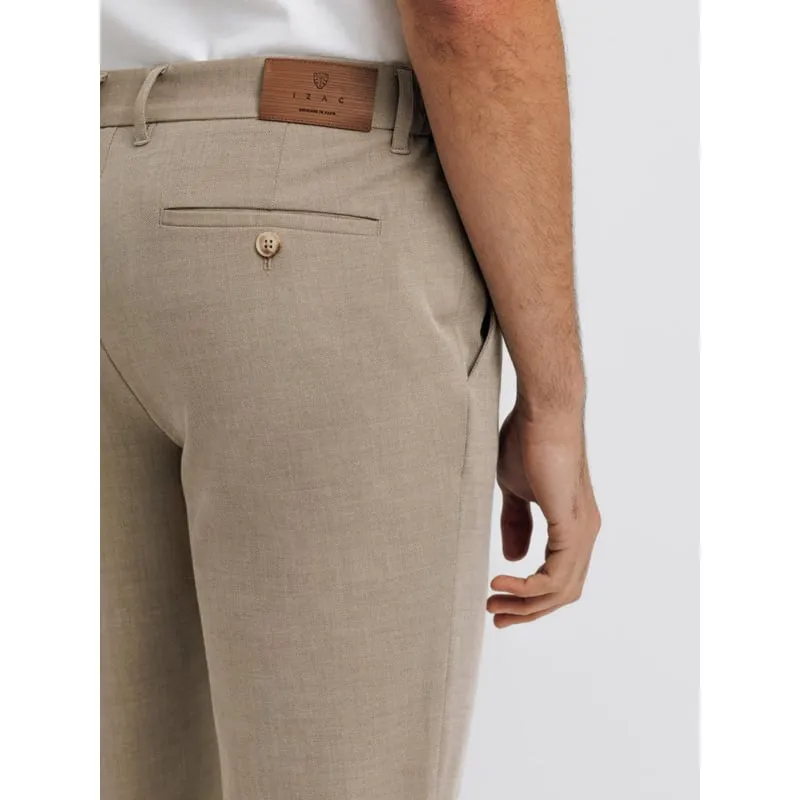 Pantalon chino slim pombou beige homme - Izac | wimod