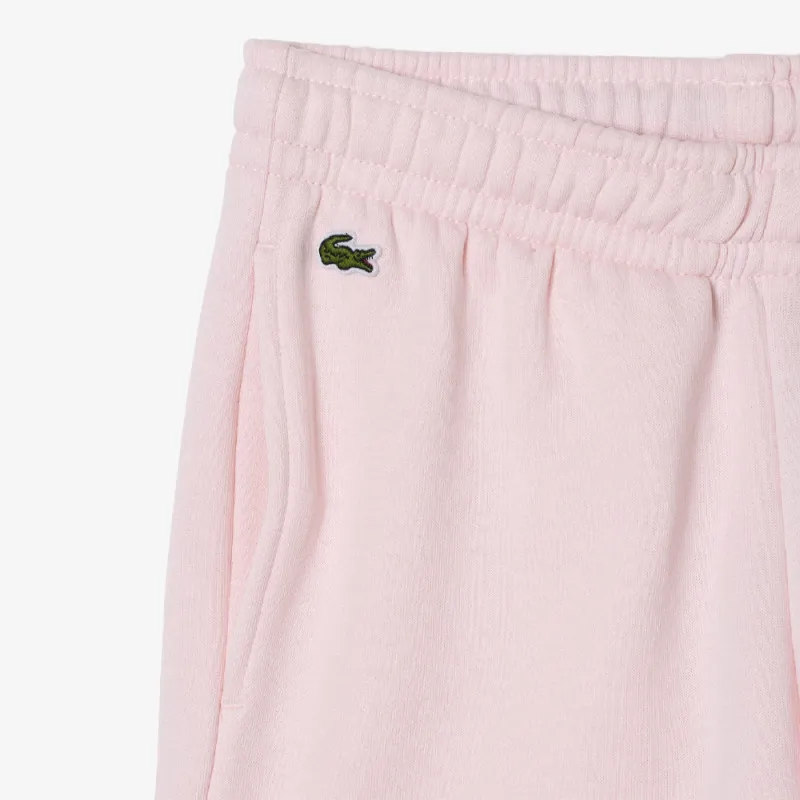 PANTALON DE SURVÊTEMENT COLOR BLOCK ROSE CLAIR LACOSTE ENFANTS