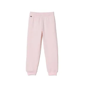 PANTALON DE SURVÊTEMENT COLOR BLOCK ROSE CLAIR LACOSTE ENFANTS