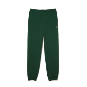 PANTALON DE SURVÊTEMENT HOMME LACOSTE EN MOLLETON GRATTÉ VERT