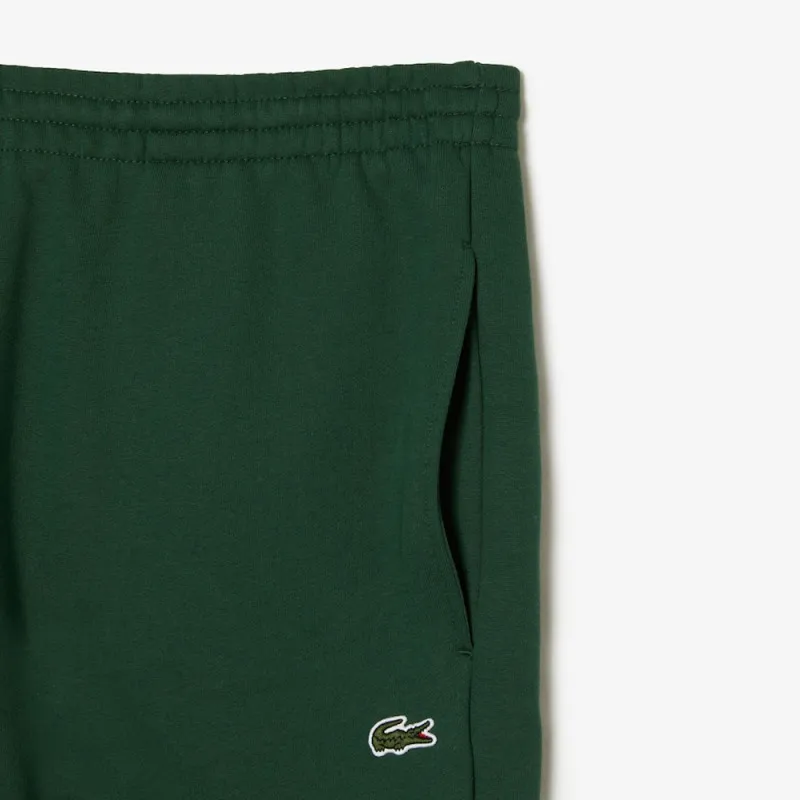 PANTALON DE SURVÊTEMENT HOMME LACOSTE EN MOLLETON GRATTÉ VERT