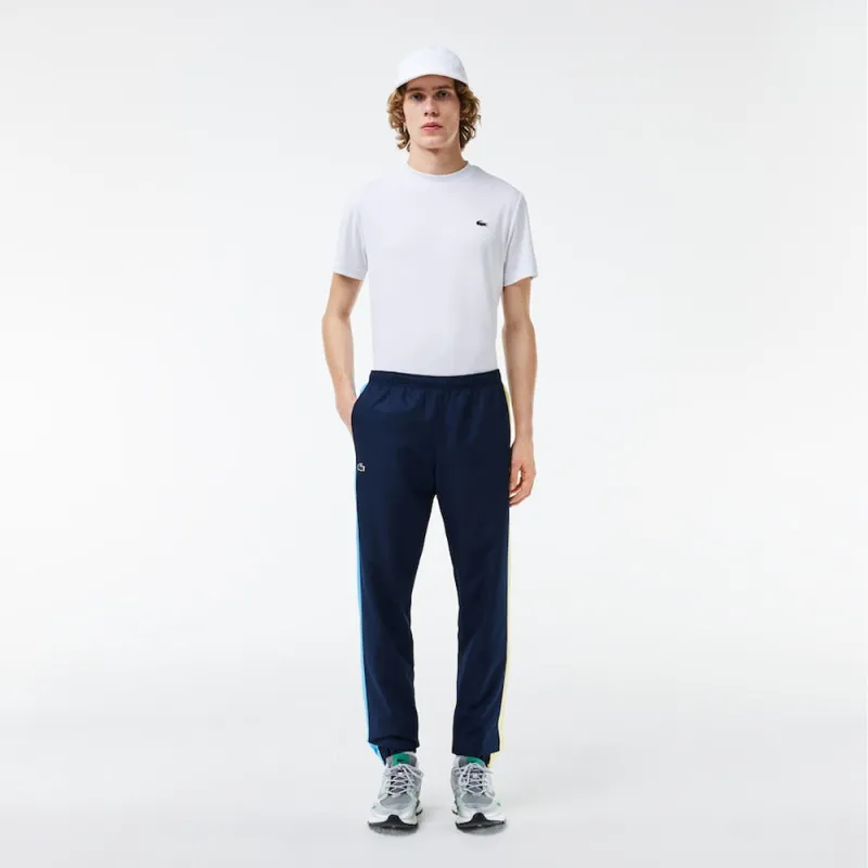 PANTALON DE SURVÊTEMENT LACOSTE TENNIS SPORTSUIT LÉGER BLEU MARINE